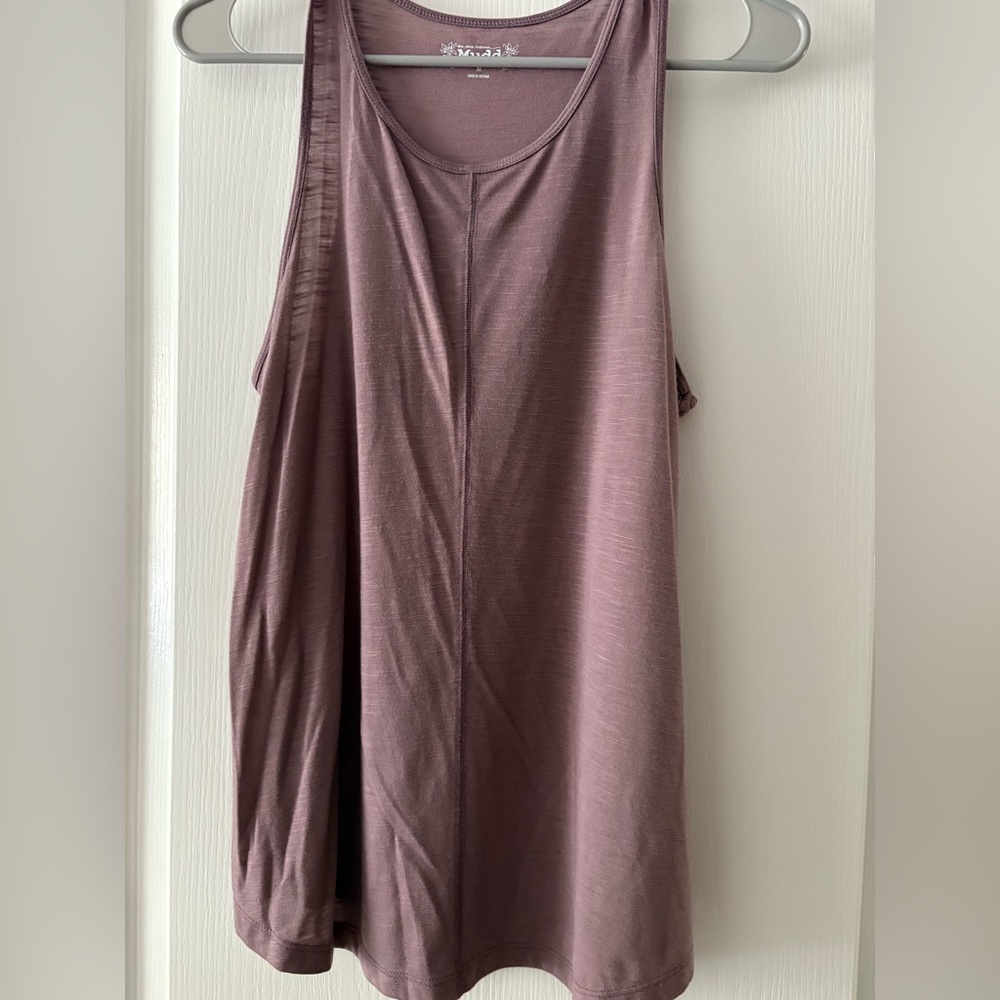 Purple Flowy Tank Top